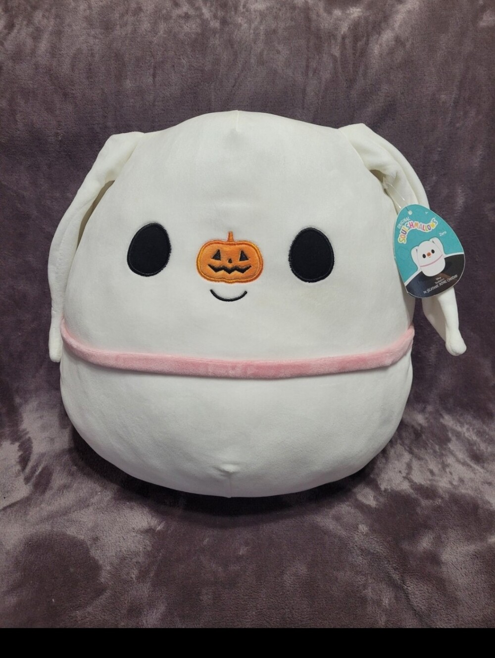 Zero Squishmallow 10” Nightmare Before Christmas